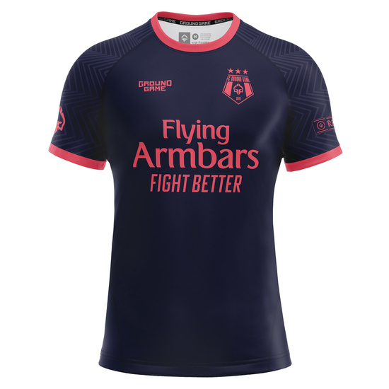 Rashguard FC Armbar Kurzarm (Marineblau)